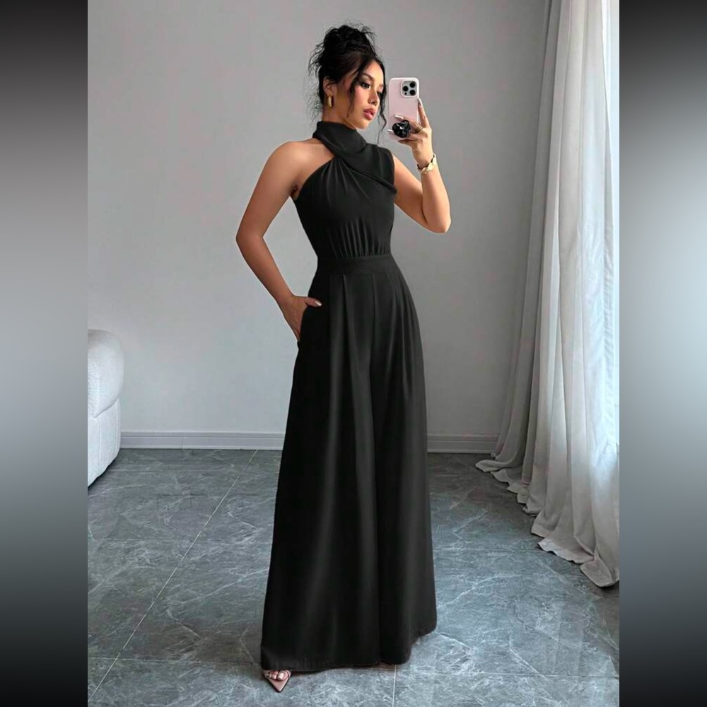 Black jumpsuit